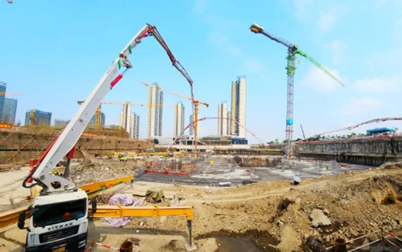 恒峰g22泵车“团建”珠海横琴科学城！